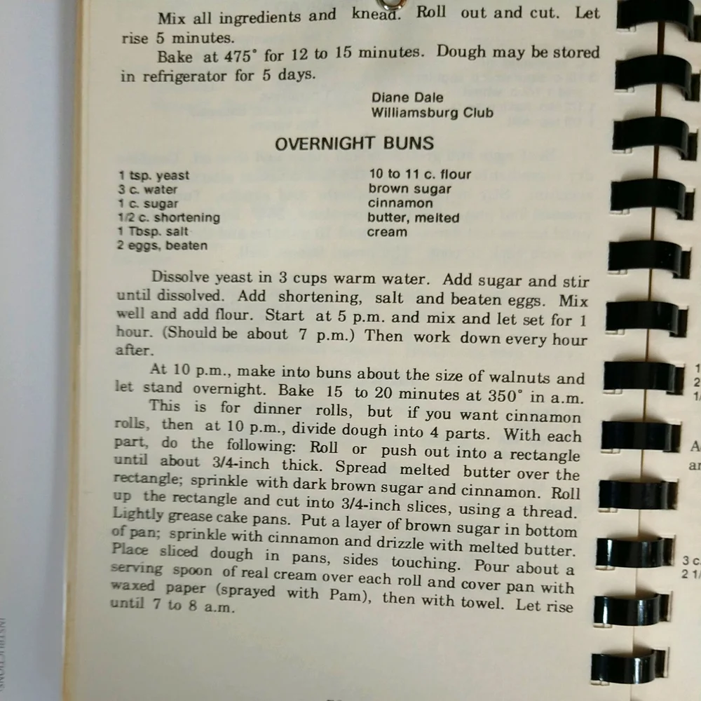 Recipe Book Of Delicious Food💥🥮🍮Vintage Sumptuous Silhouettes Pilot Club